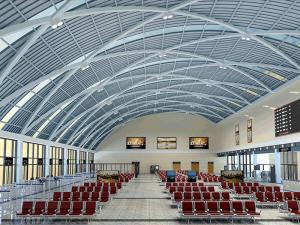 鶴壁市客運(yùn)樞紐站候車(chē)廳